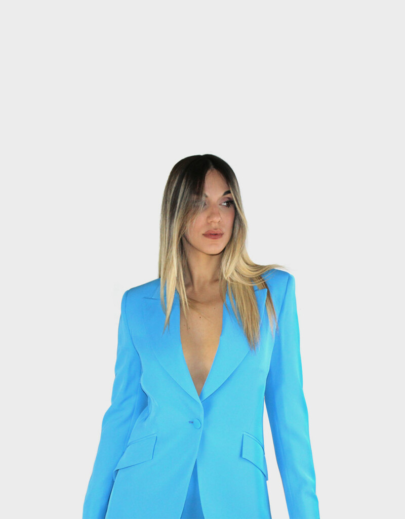 Tailleur azzurro - Paola Forti - immagine 3