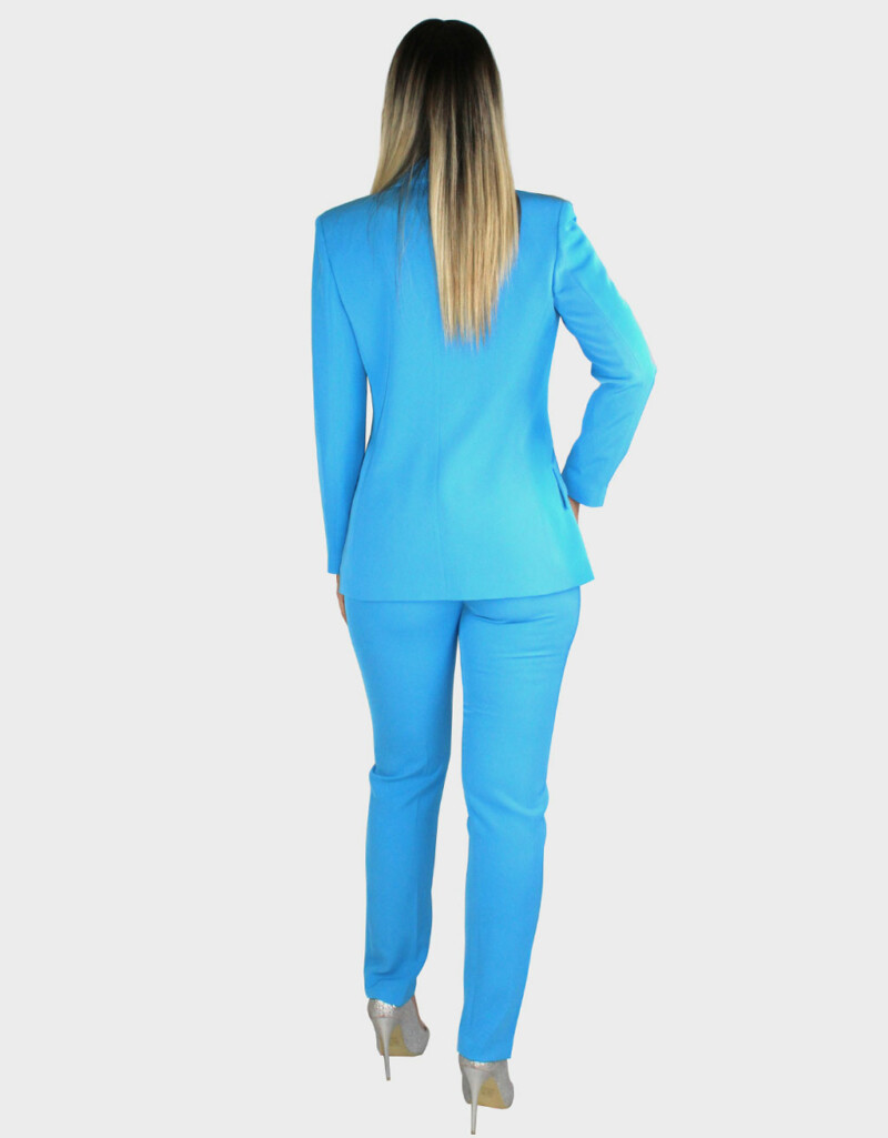 Tailleur azzurro - Paola Forti - immagine 4