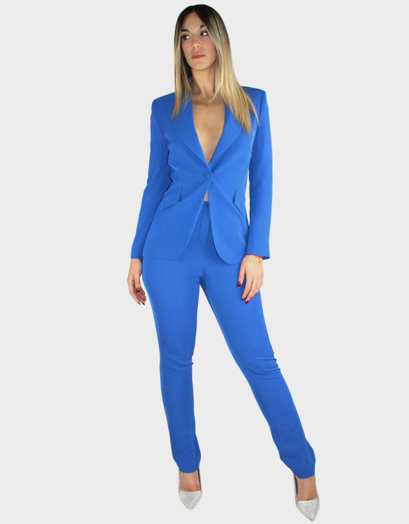 Tailleur blu cobalto - Paola Forti