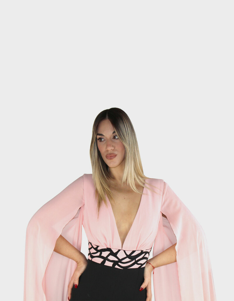 Tuta nera e rosa - Paola Forti - immagine 3