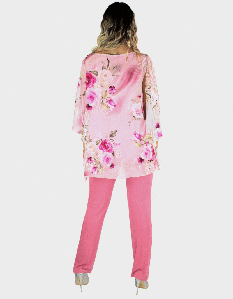 Completo due pezzi rosa- Sharon - immagine 3