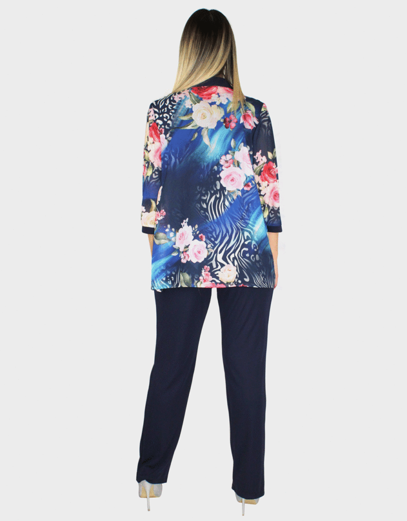 Completo tre pezzi blu - Paola Forti - immagine 4