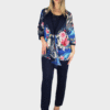 Completo tre pezzi blu di Paola Forti.