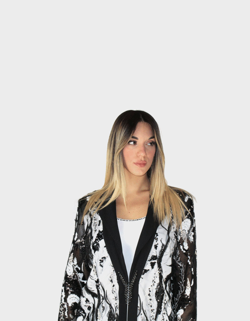 Completo tre pezzi nero - Sharon - immagine 3