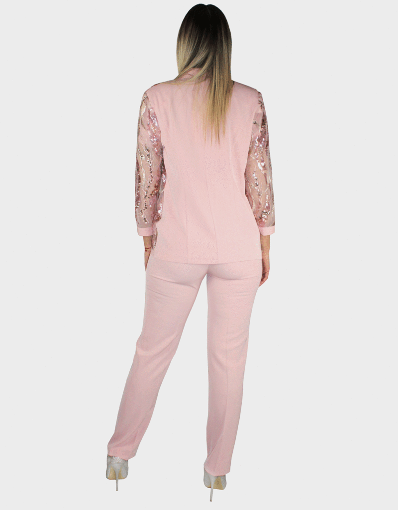 Completo tre pezzi rosa - Sharon - immagine 4