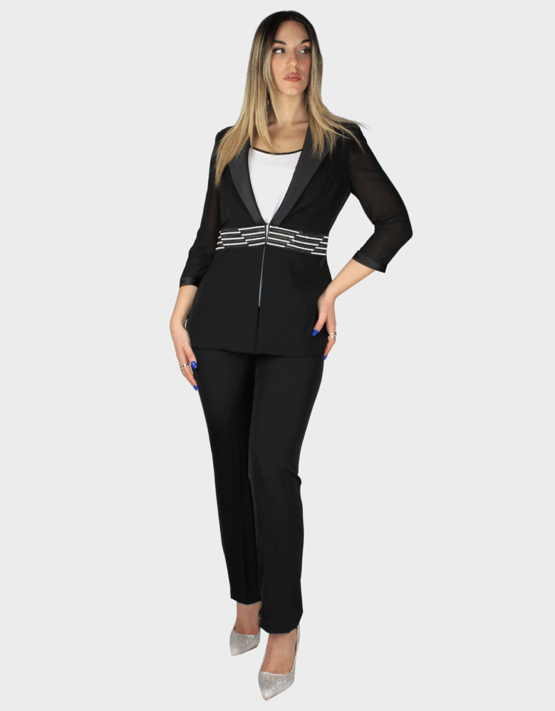 Completo tre pezzi nero - Paola Forti