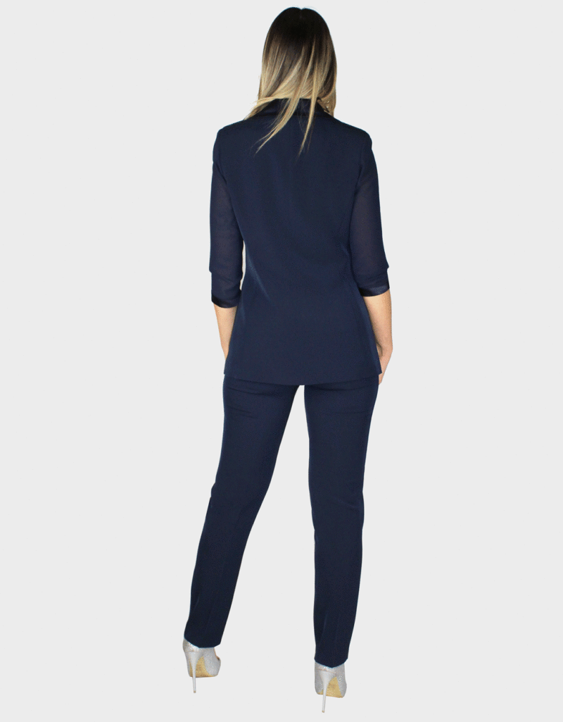 Completo tre pezzi blu notte - Paola Forti - immagine 4