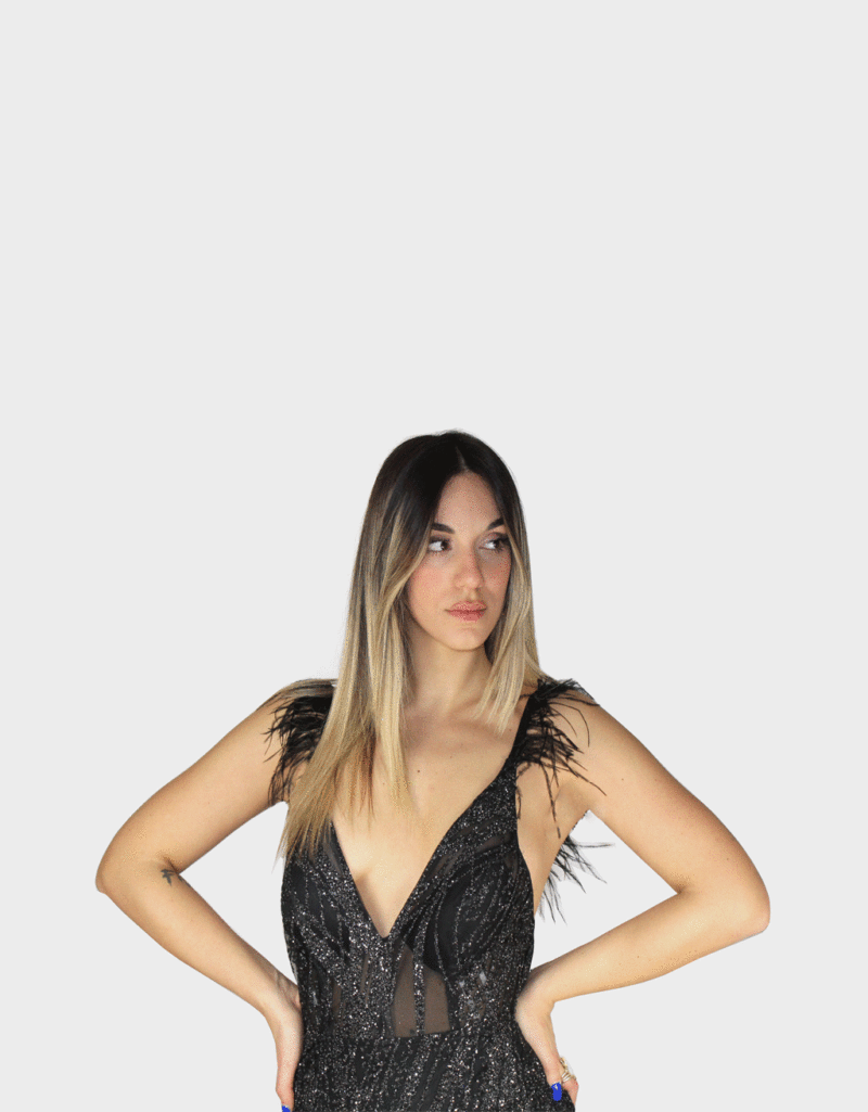 Abito nero - Sharon - immagine 3