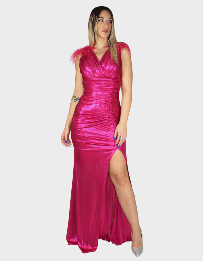 Abito fucsia - Elizabeth Moda