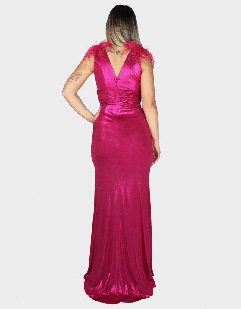 Abito fucsia - Elizabeth Moda - immagine 4