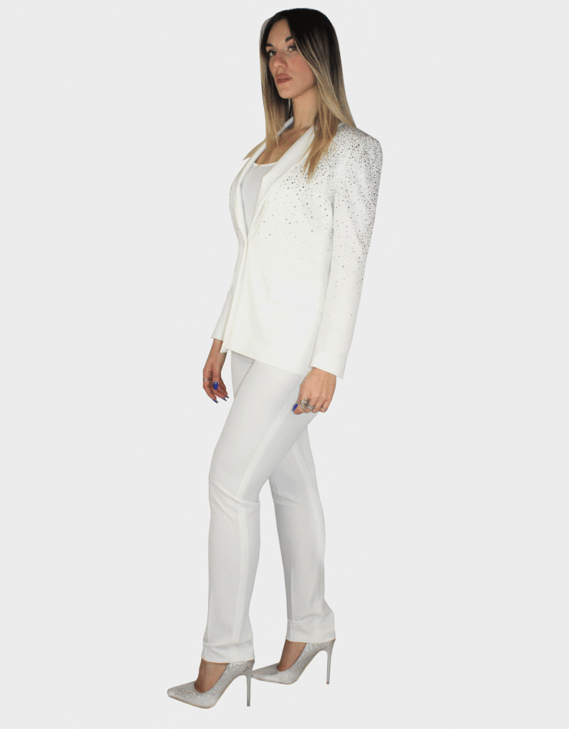 Completo tre pezzi bianco - Sharon - immagine 2