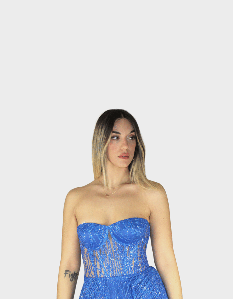 Abito blu - Sharon - immagine 3
