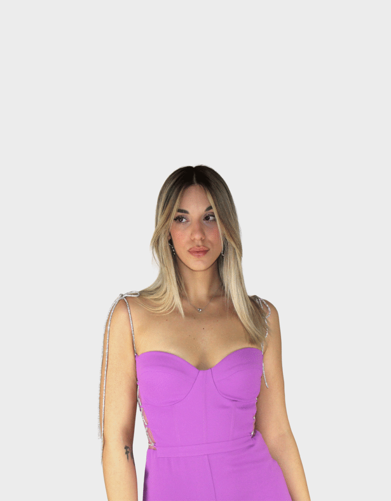 Tuta glicine - Elizabeth Moda - immagine 3