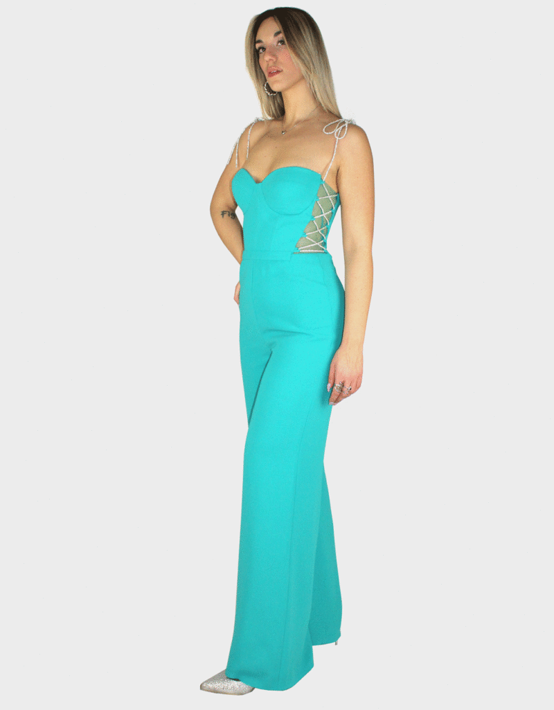 Tuta verde - Elizabeth Moda - immagine 2