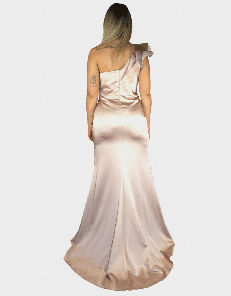 Abito lungo oro - Elizabeth Moda - immagine 4