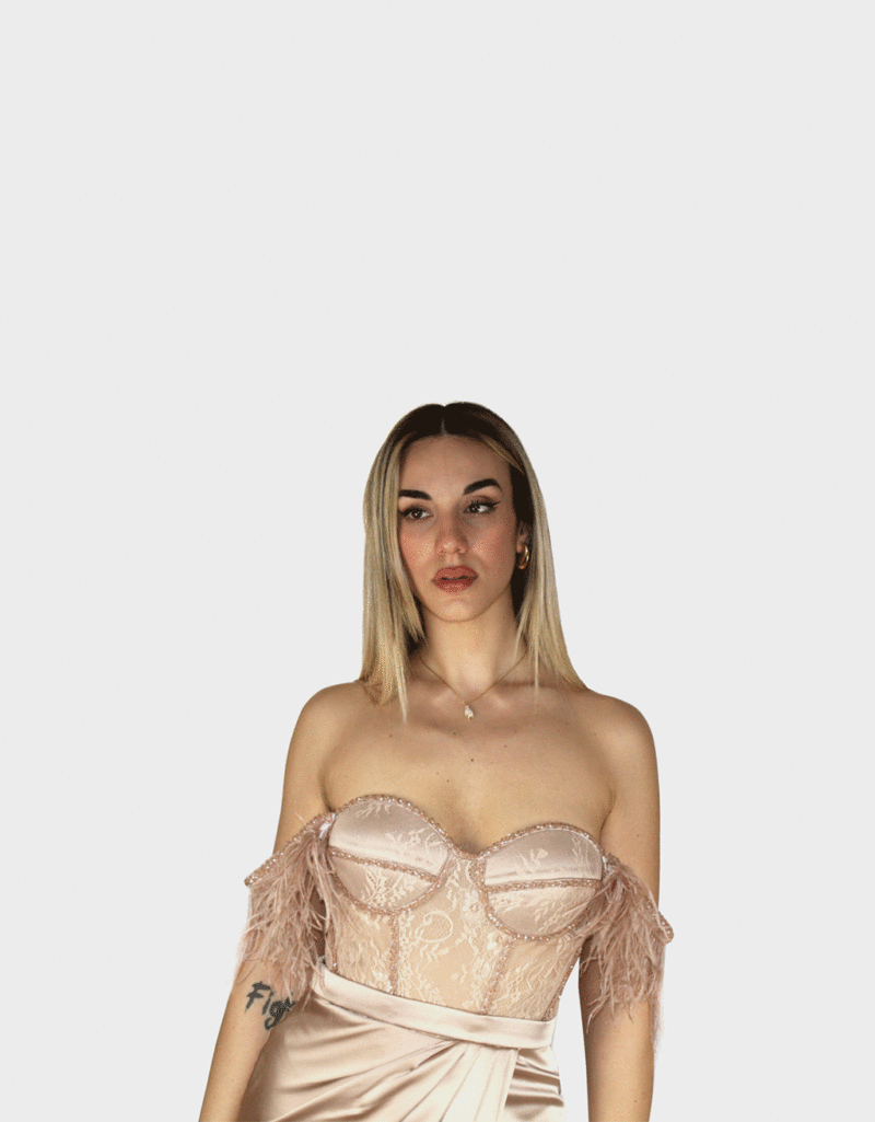 Abito rosa - Elizabeth Moda - immagine 3