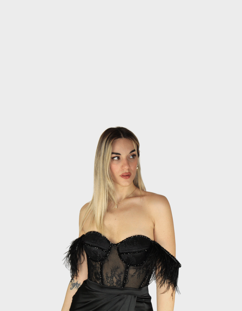 Abito nero - Elizabeth Moda - immagine 3