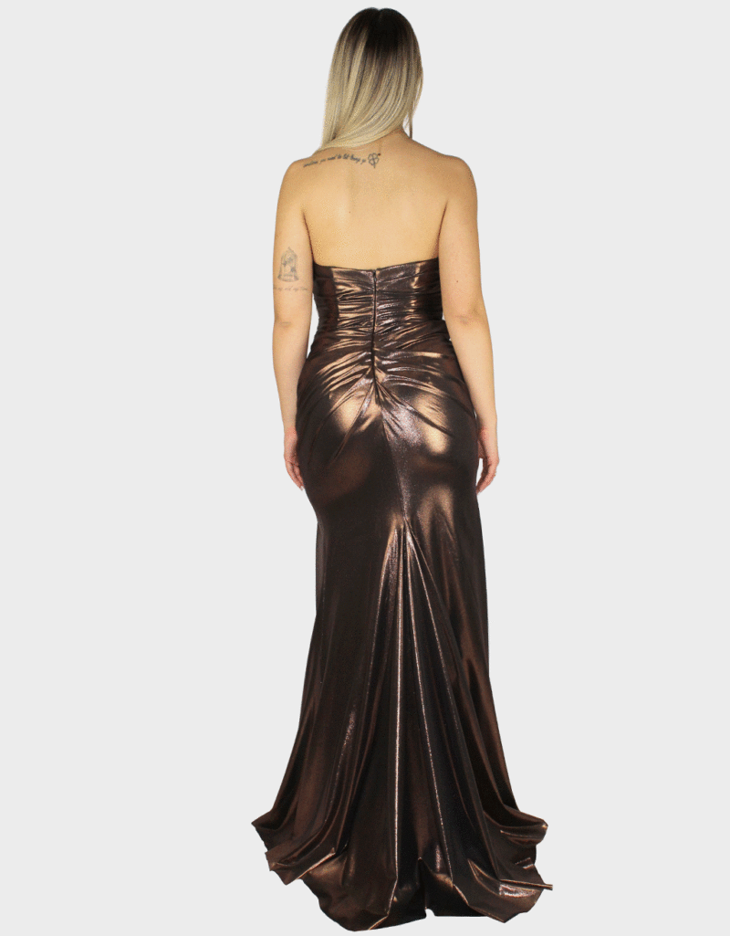 Abito bronzo - Elizabeth Moda - immagine 4