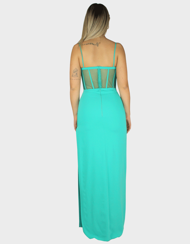 Abito verde - Elizabeth Moda - immagine 4
