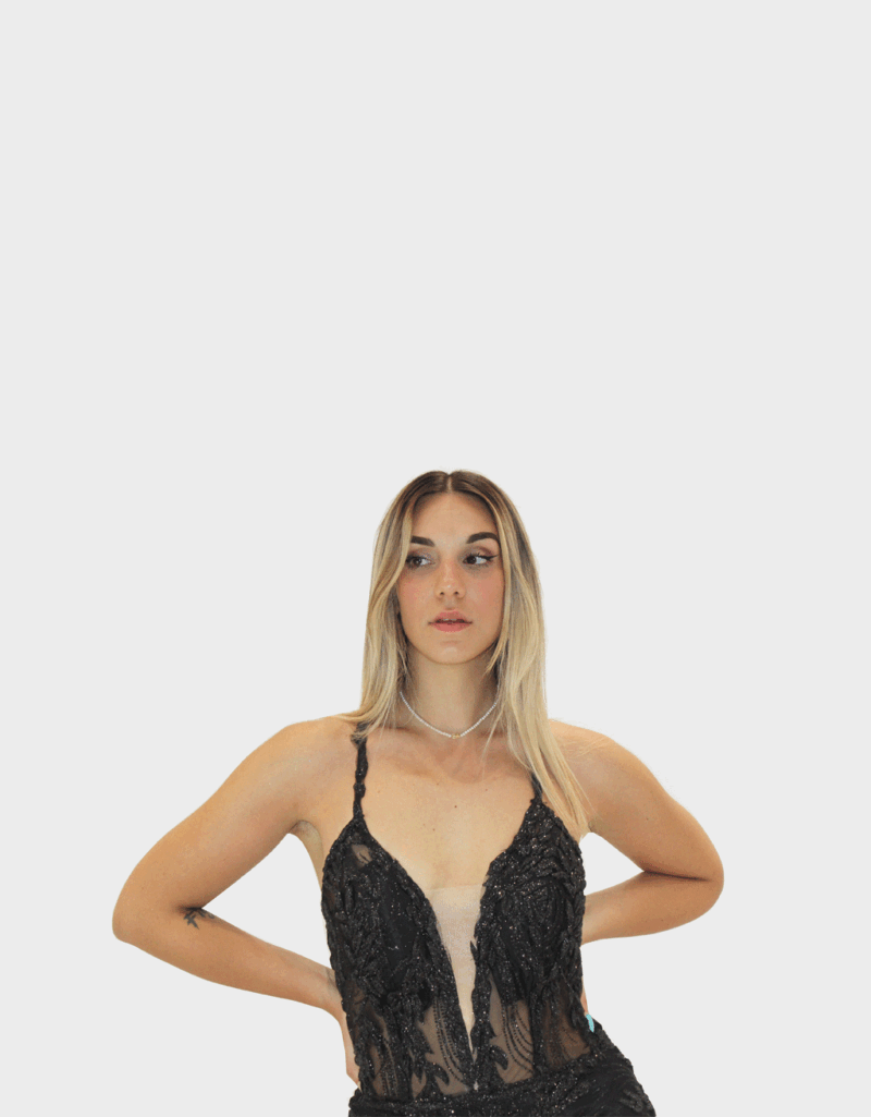 Abito nero - Elizabeth Moda - immagine 3