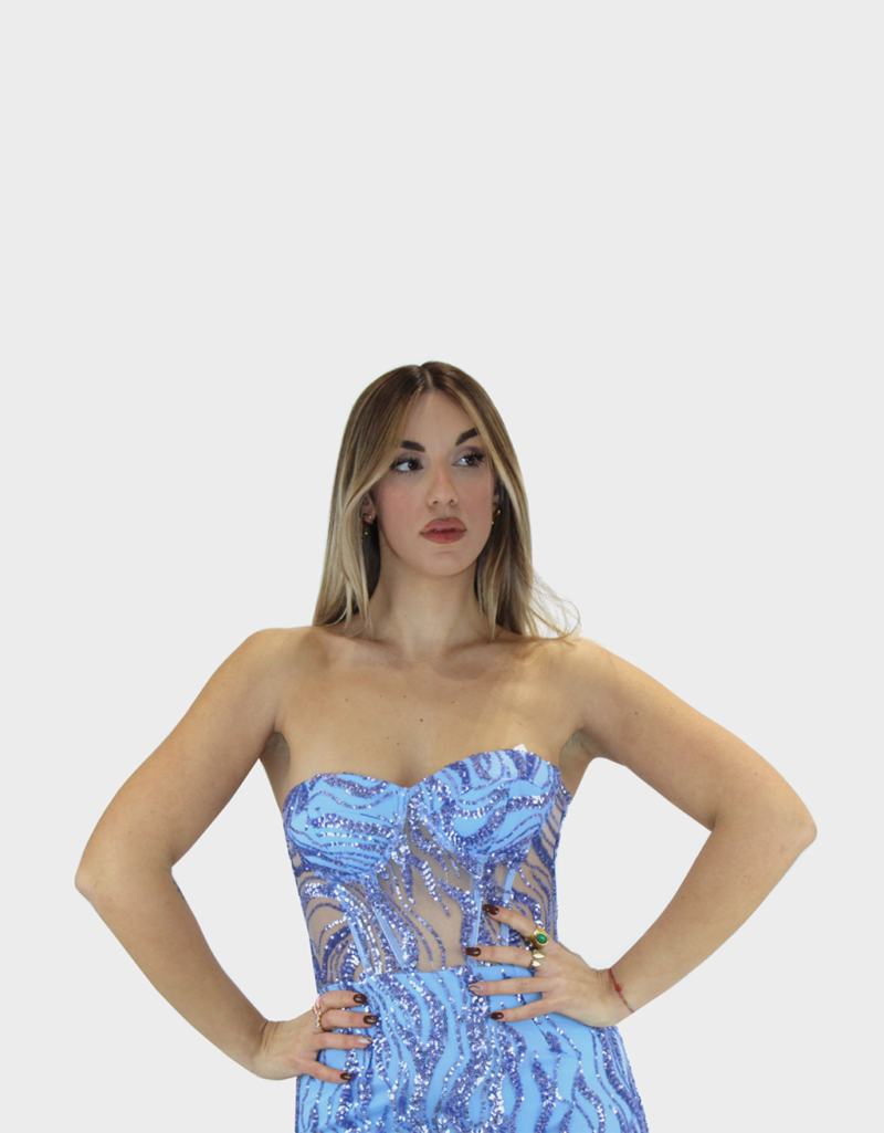 Abito glicine - Sharon - immagine 4