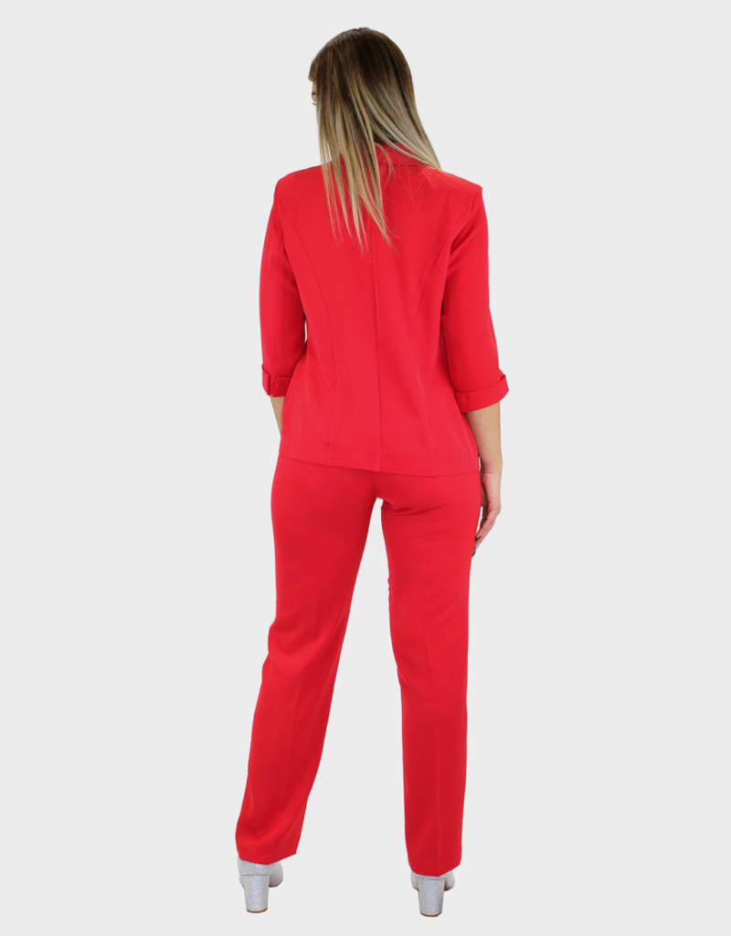 Tailleur rosso - Paola Forti - immagine 3