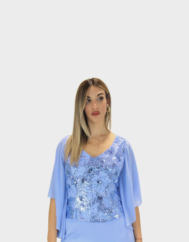 Abito glicine - Paola Forti - immagine 4