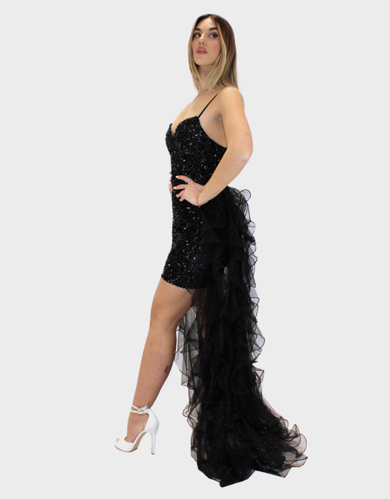 Abito nero - Elizabeth Moda - immagine 2