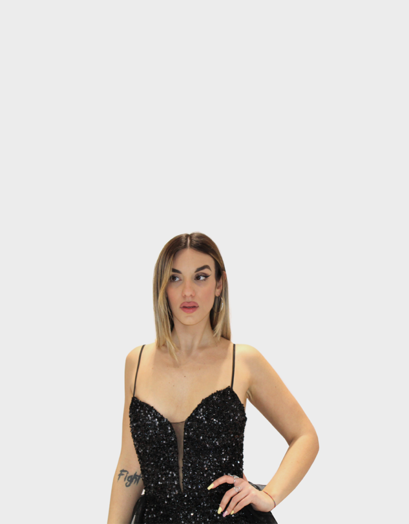 Abito nero - Elizabeth Moda - immagine 4