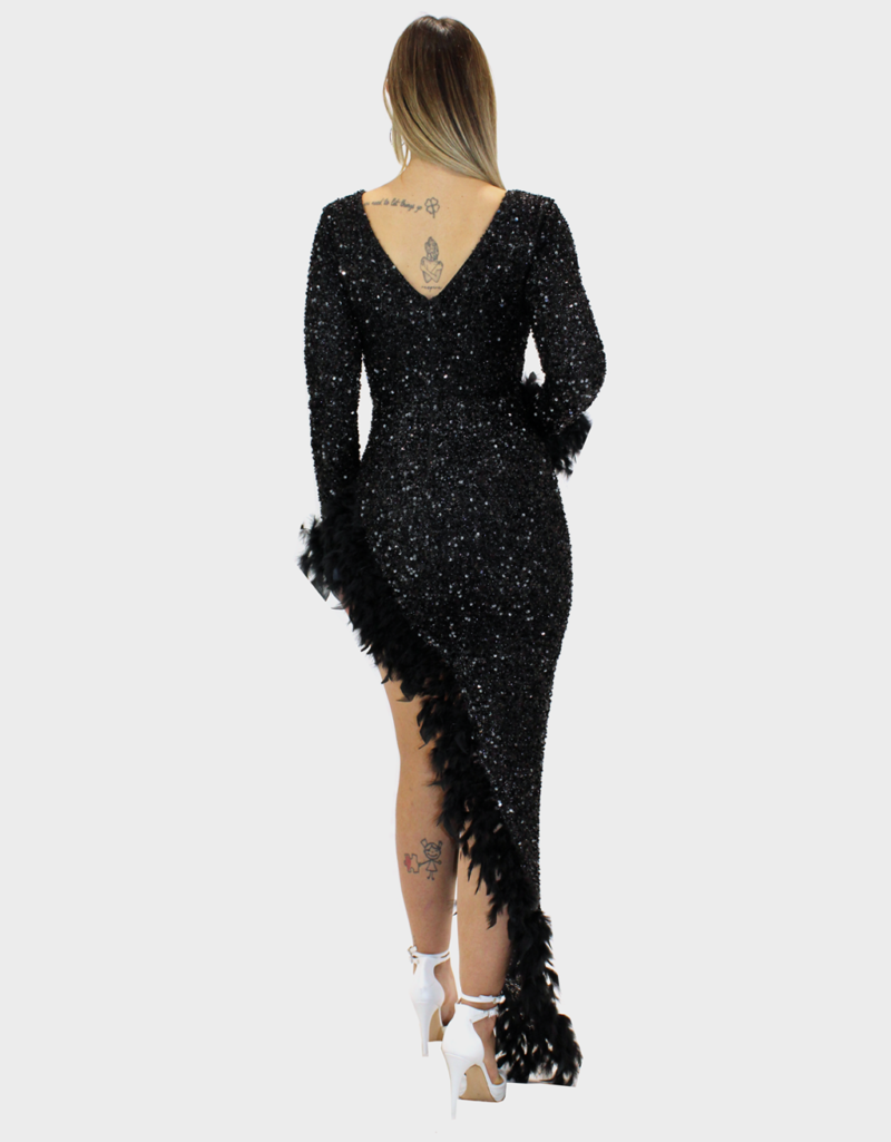 Abito nero - Elizabeth Moda - immagine 3
