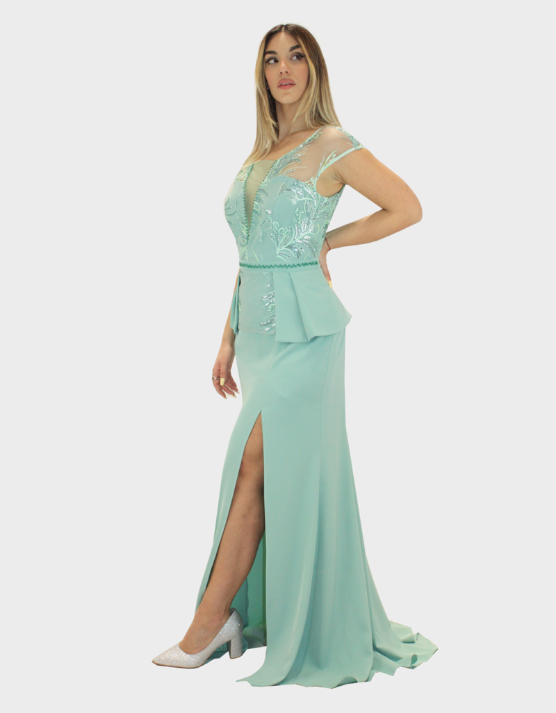 Abito verde - Sharon - immagine 2