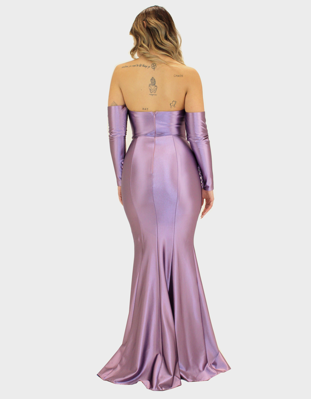 Abito glicine - Elizabeth Moda - immagine 4