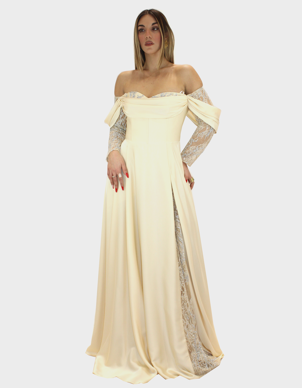 Abito oro - Elizabeth Moda