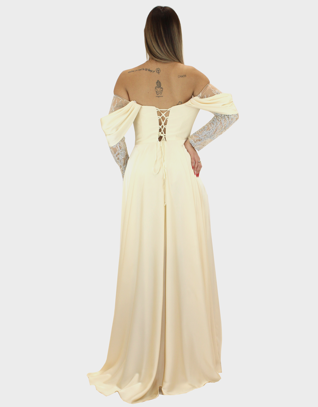 Abito oro - Elizabeth Moda - immagine 4