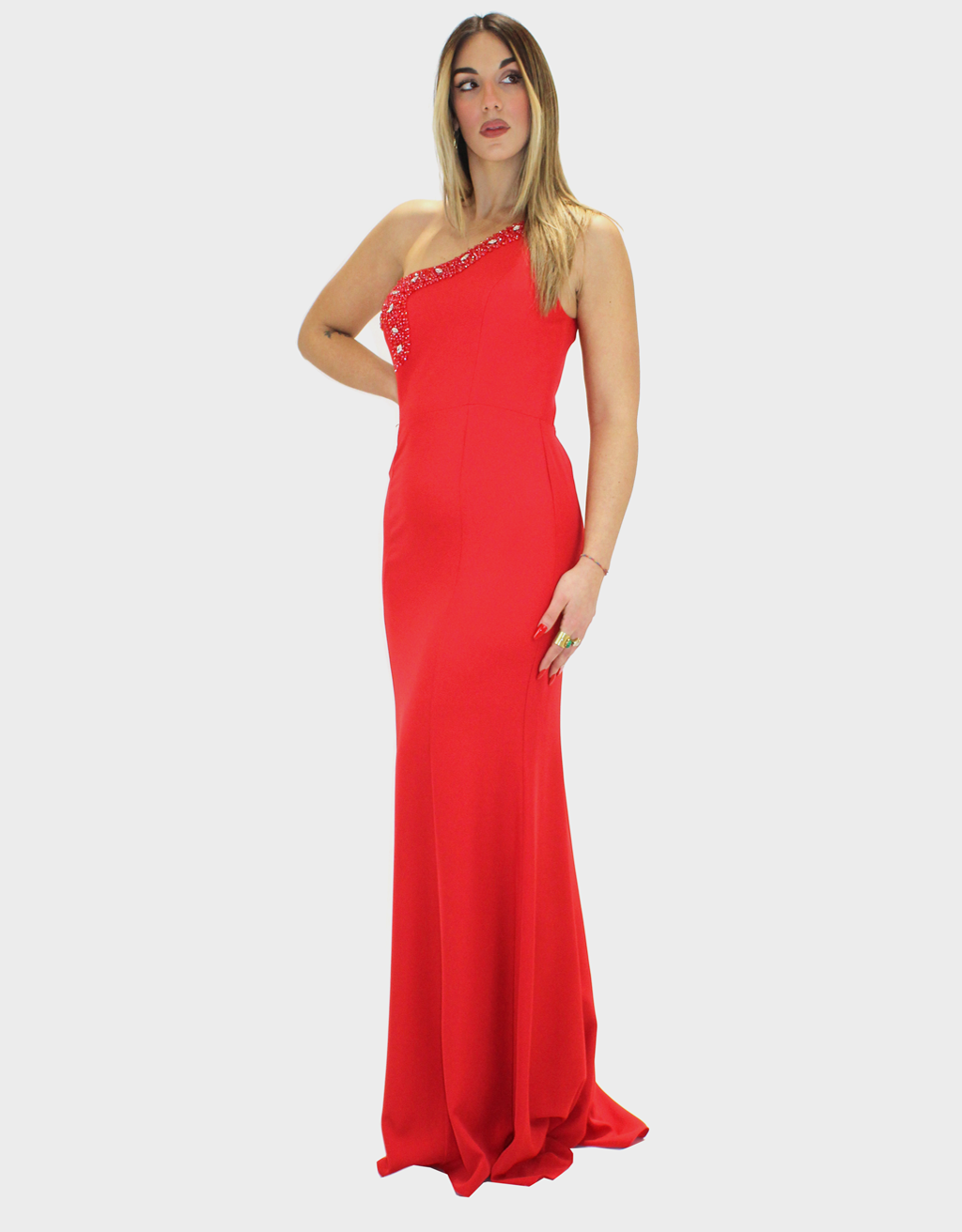 Abito rosso - Ludovica Hassler - immagine 2