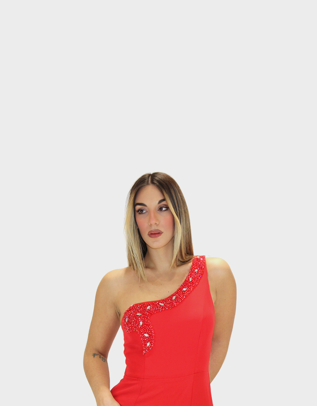 Abito rosso - Ludovica Hassler - immagine 3