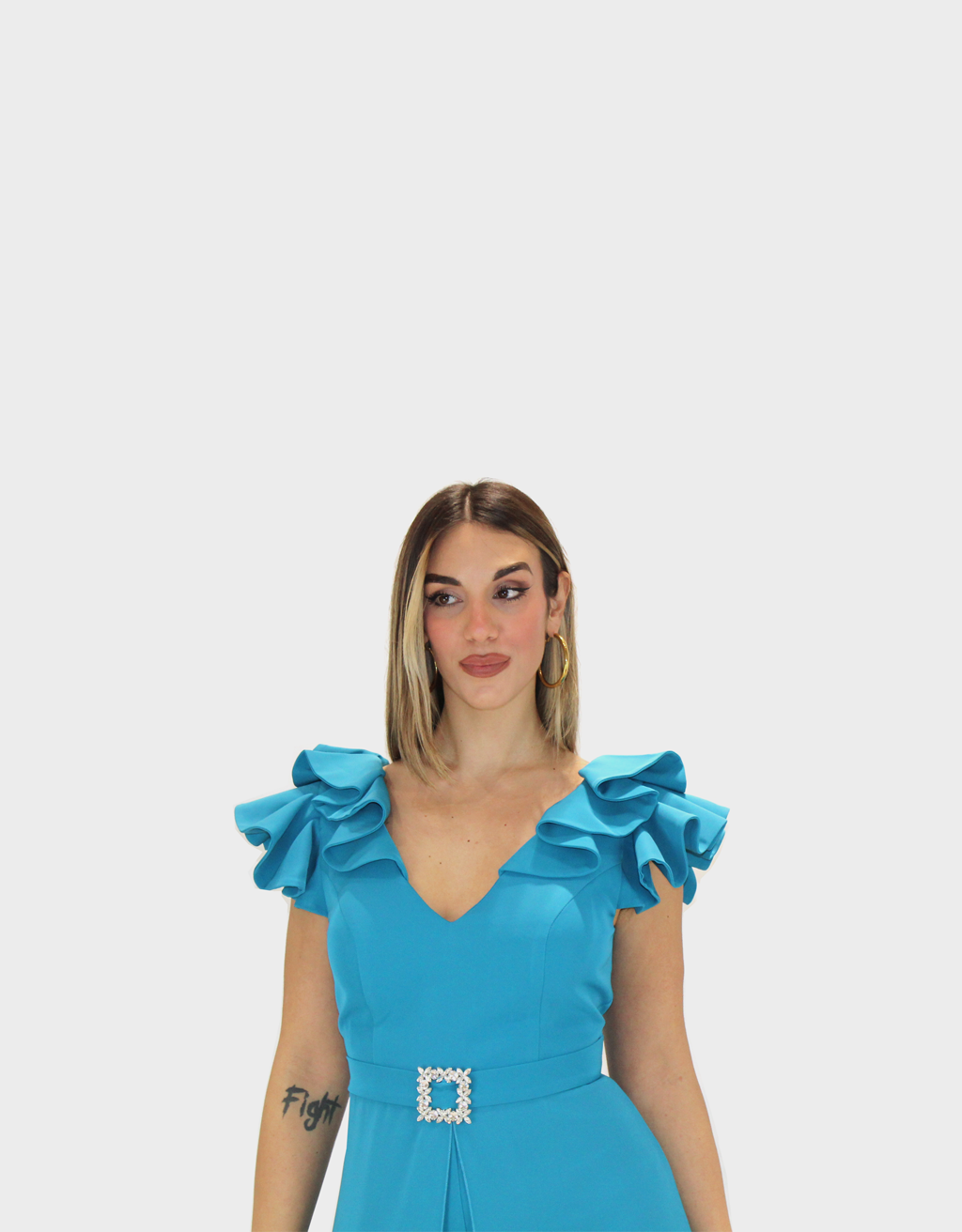 Tuta verde ottanio - Sharon - immagine 3