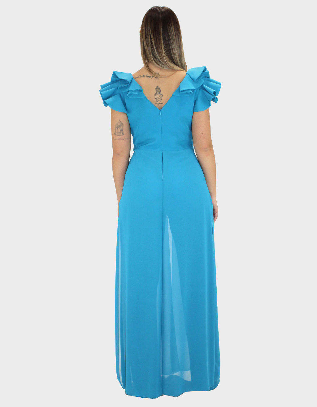 Tuta verde ottanio - Sharon - immagine 4