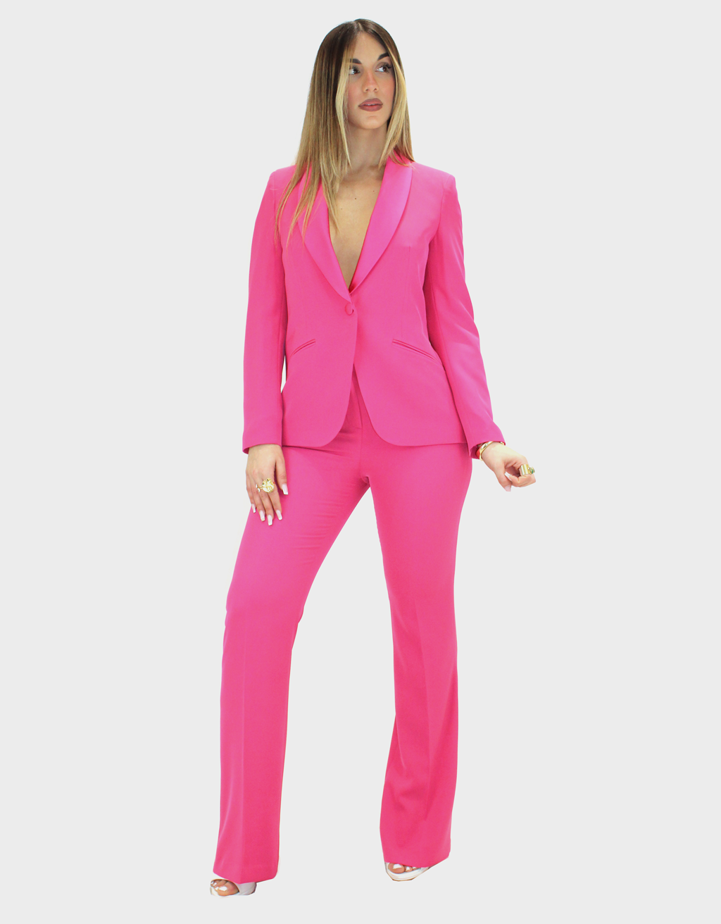 Tailleur fucsia - Sharon