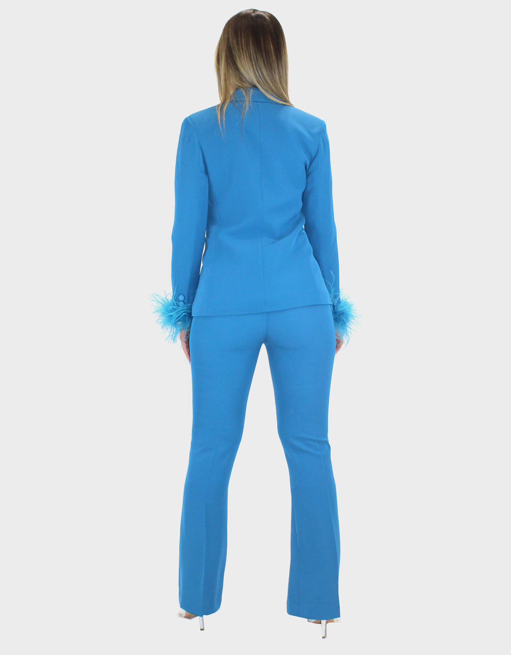 Tailleur verde petrolio - Elizabeth Moda - immagine 4