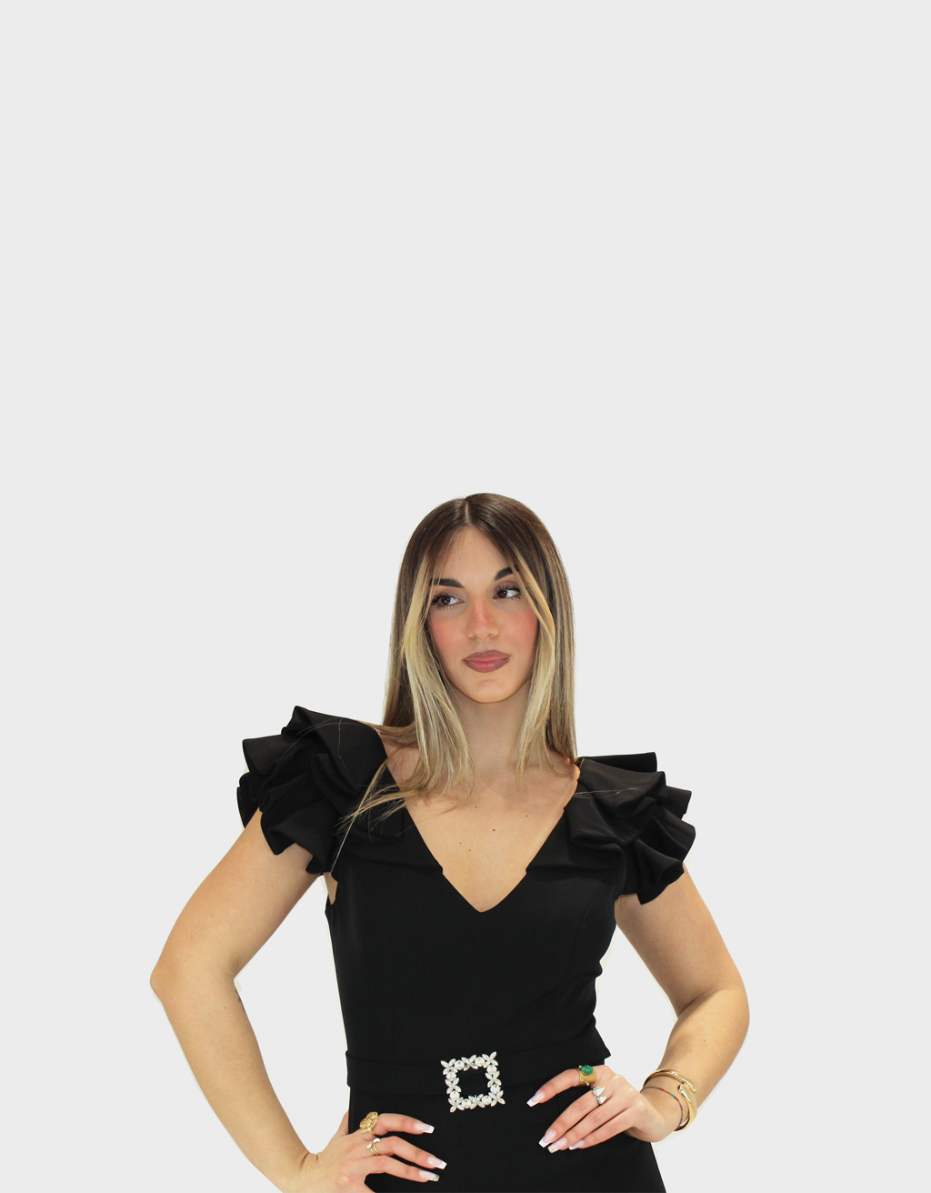 Tubino nero - Sharon - immagine 3