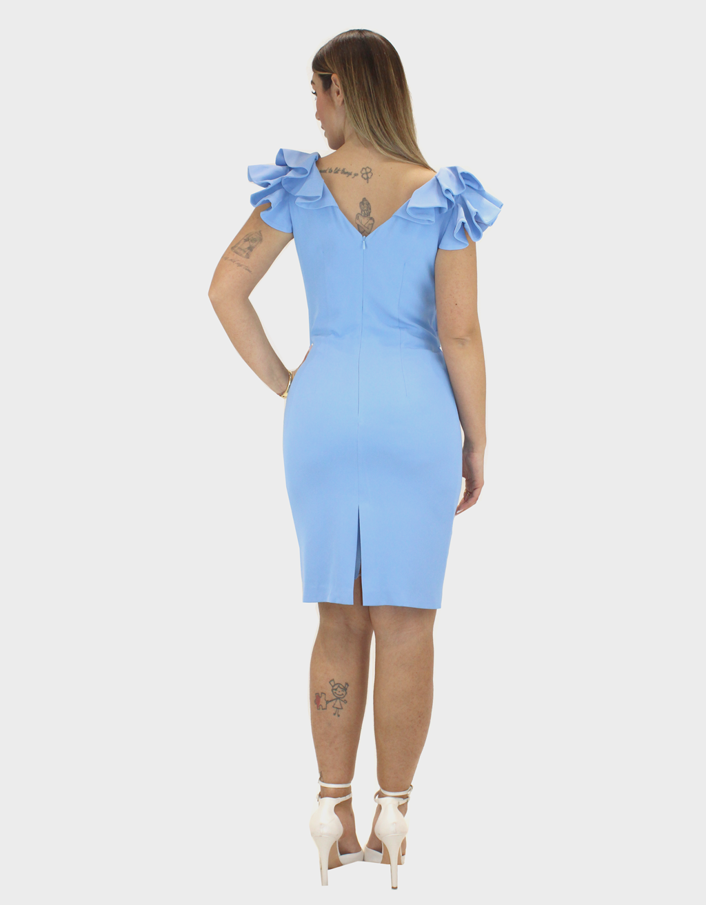 Tubino indaco - Sharon - immagine 4