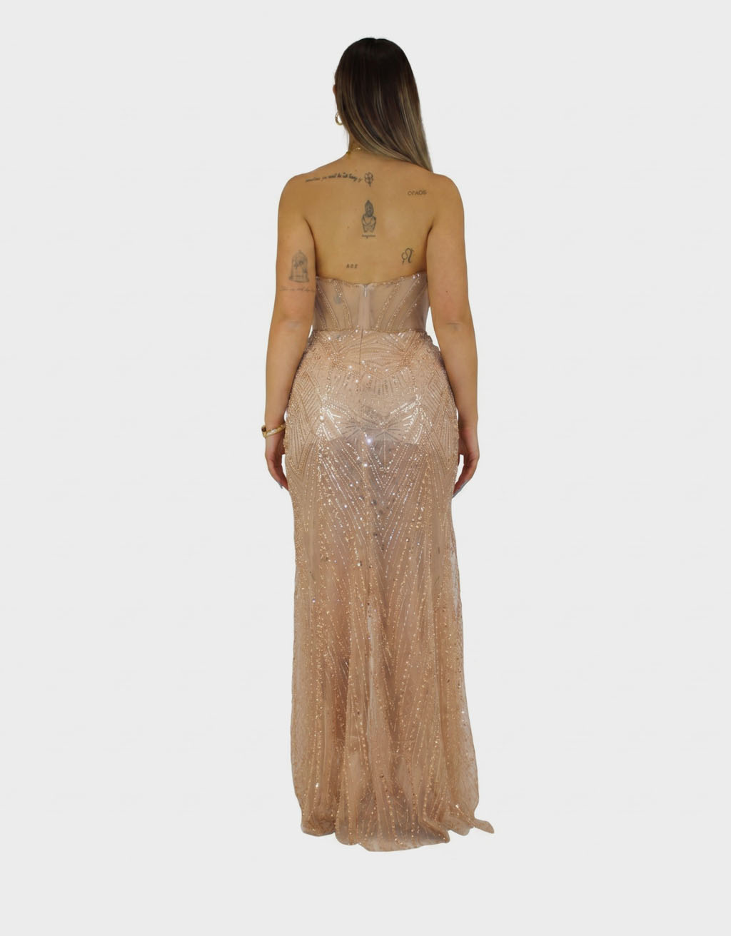 Abito oro - Elizabeth Moda - immagine 4