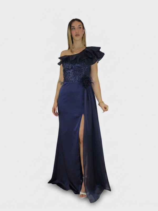 Abito blu notte  - Elizabeth Moda
