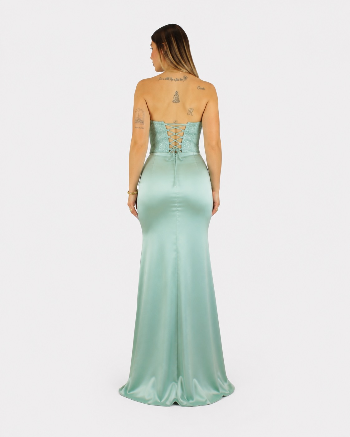 Abito verde - Elizabeth Moda - immagine 3