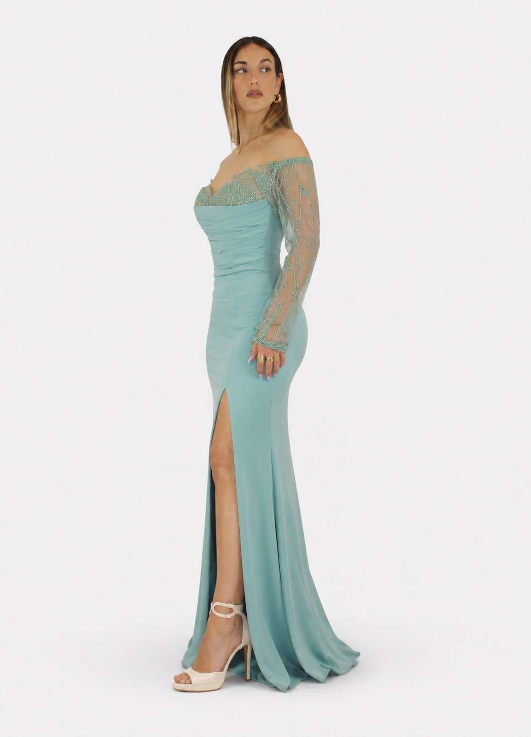 Abito verde - Elizabeth Moda - immagine 2
