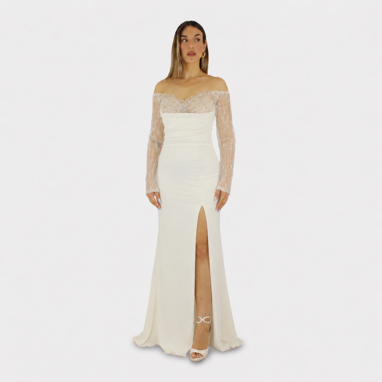 Abito bianco - Elizabeth Moda