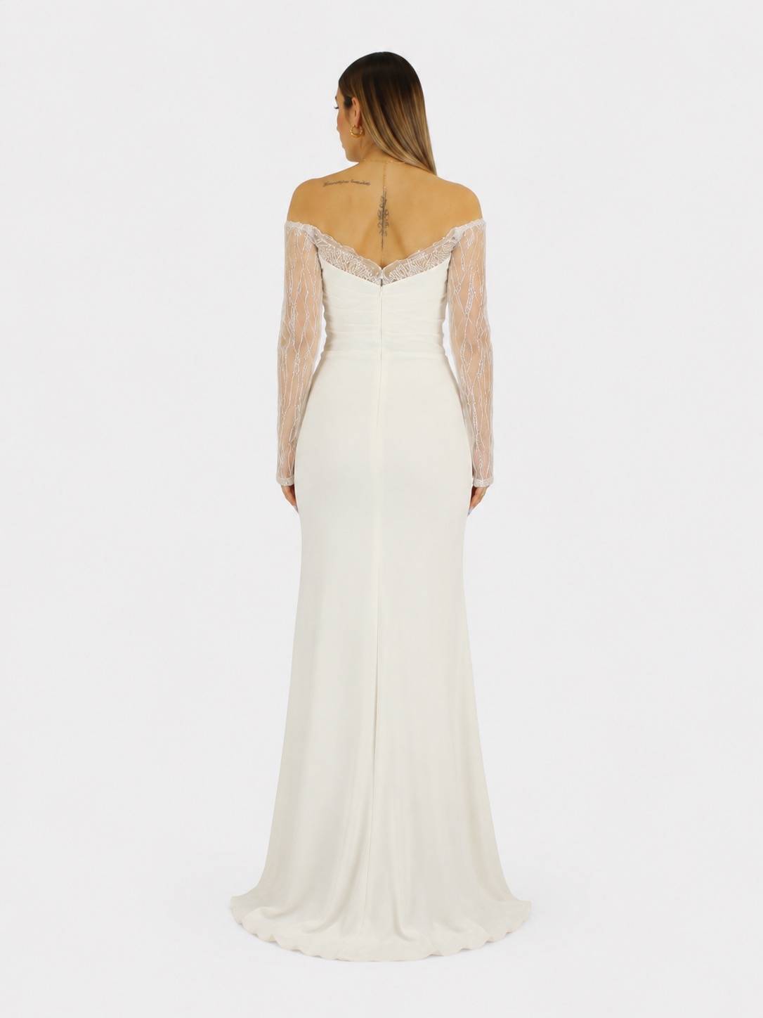 Abito bianco - Elizabeth Moda - immagine 3