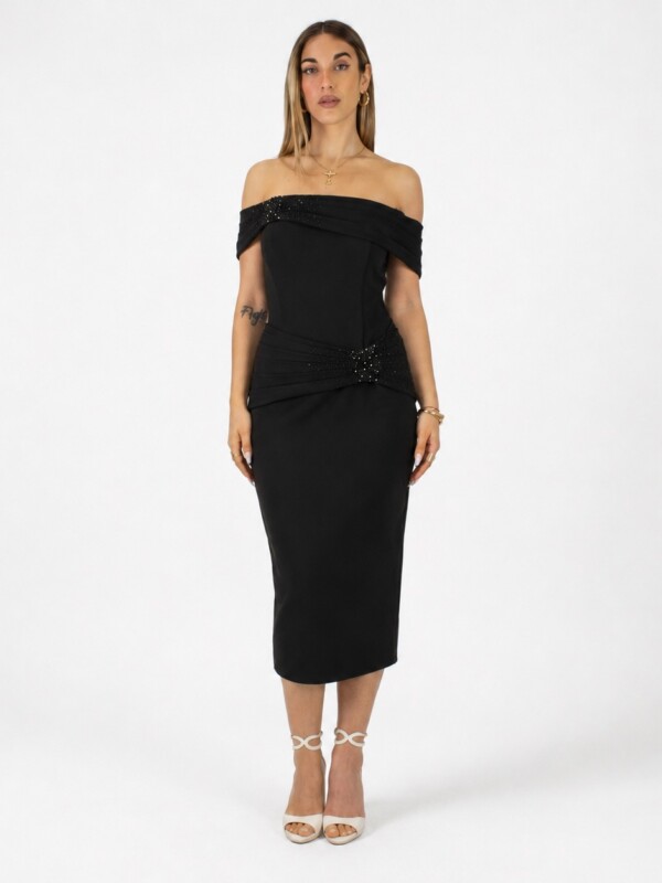 Tubino nero  - Elizabeth Moda