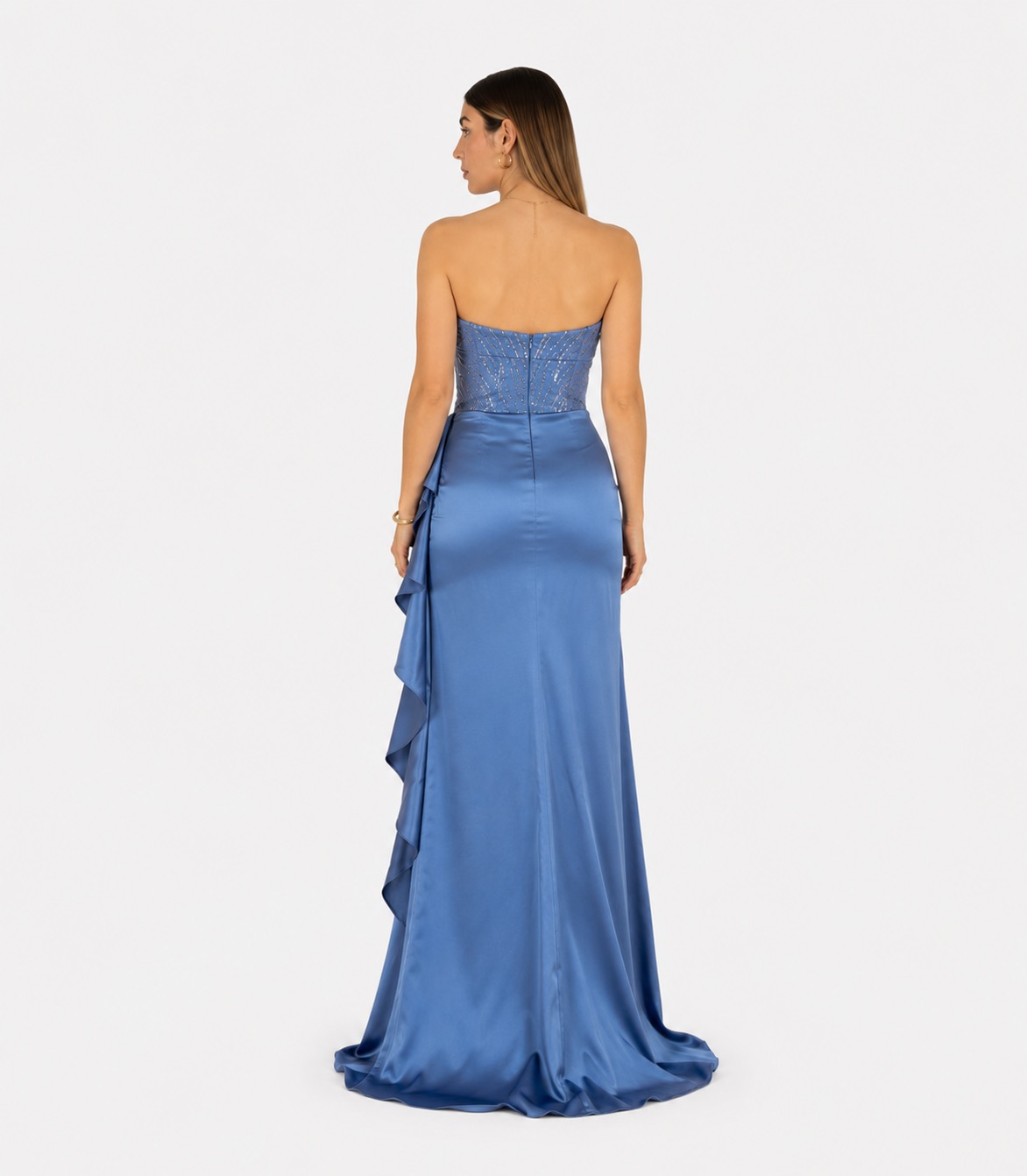 Abito indaco - Elizabeth Moda - immagine 3